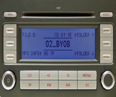 VW RCD-300 Radio Code Free