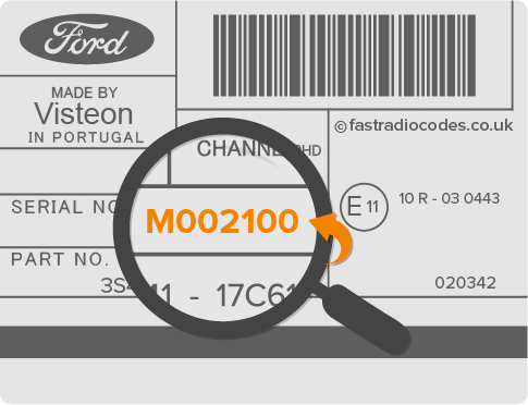 Ford M Radiol Code Free Search Generator 