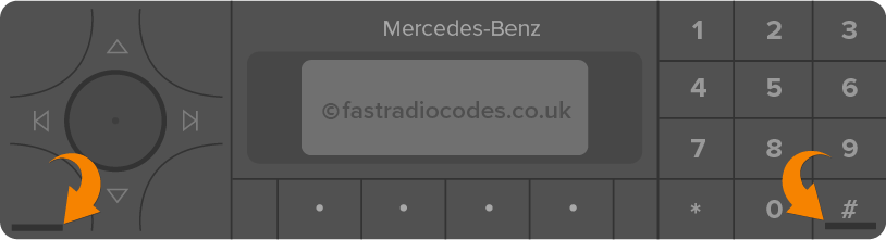 mercedes benz radio